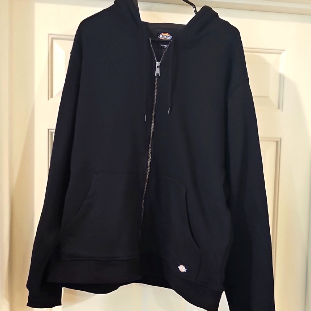 Dickies Heavy Black Zip-Up Hoodie